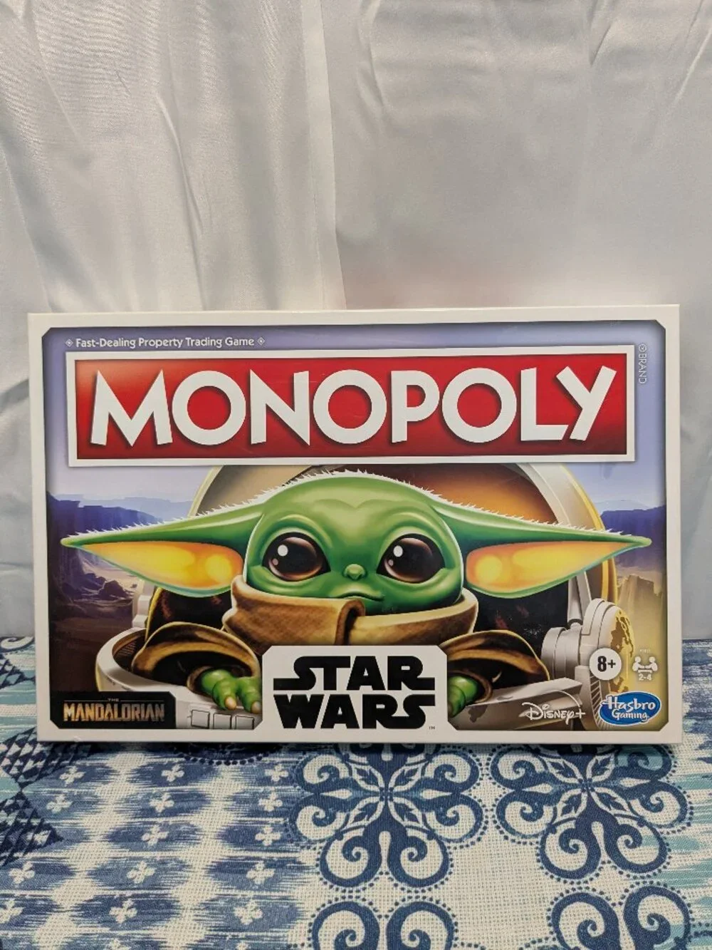 Monopoly Star Wars The Mandalorian Edition COMPLETE Game Baby Yoda Grogu Disney